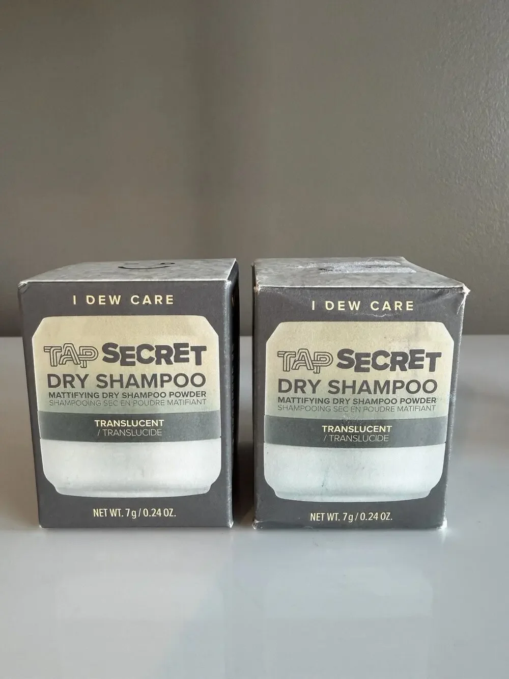 I DEW CARE Biotin Clarifying Dry Shampoo - Tap Secret Original 0.24 Oz SET OF 2